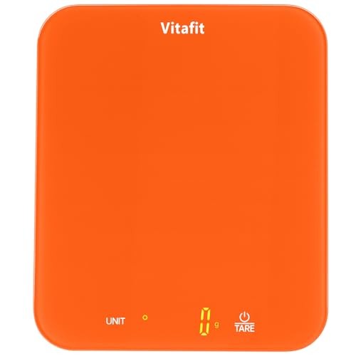Balance de cuisine Vitafit 15kg au design épuré et verre de sécurité pour chef exigeant