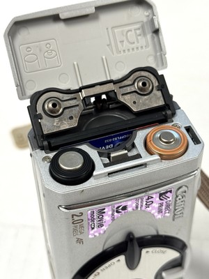 Canon PowerShot A200 2.0MP Digital Camera - Metallic Silver for