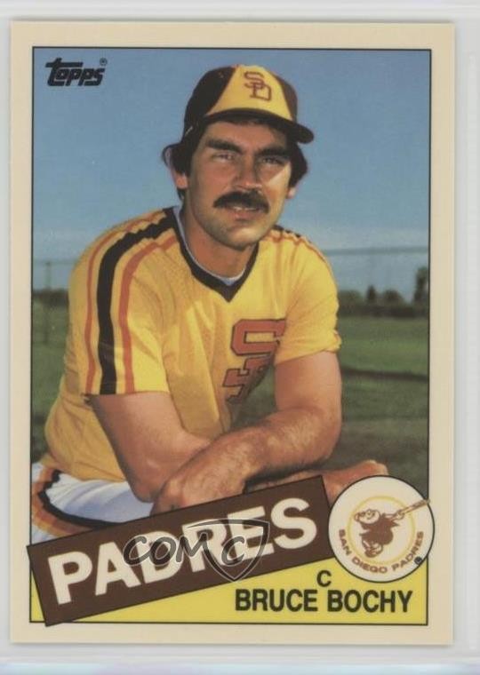 1985 Topps Collector's Edition Tiffany Bruce Bochy #324 0a1