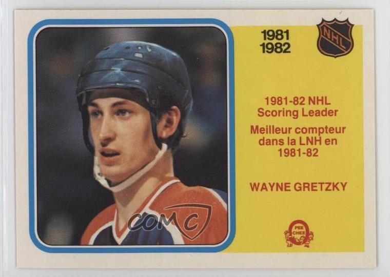1982-83 O-Pee-Chee League Leaders Wayne Gretzky #243 HOF 0xc6