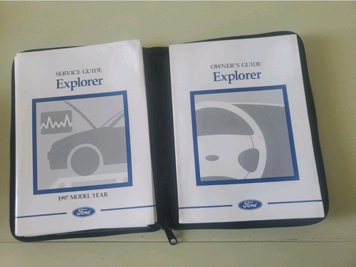 1997 Ford Explorer Owner's Manual with Case OEM - Picture 2 of 8