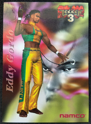 Eddy Gordo Tekken 3 065 Namco Card Epoch 1998 Japanese