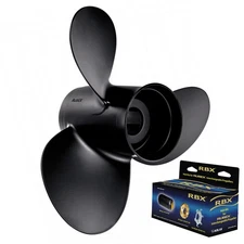 Solas Rubex 9511-148-17 Aluminum 3 Blade Propeller 17 Pitch Prop & Hub Kit