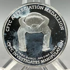 Head Up Your Ass 1 Oz .999 Protest Silver Round CFTC Appreciation Medallion  241