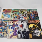Mixed Lot of 8 Vintage Superman Comic Books 70s 80s 90s Action Comics Adventures