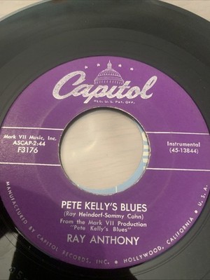RAY ANTHONY - Pete Kelly s Blues / DC-7 Single Schallplatte 7   ( Capitol)