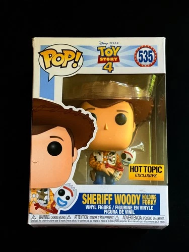 Funko Pop! Disney Pixar - Sheriff Woody Holding Forky #535