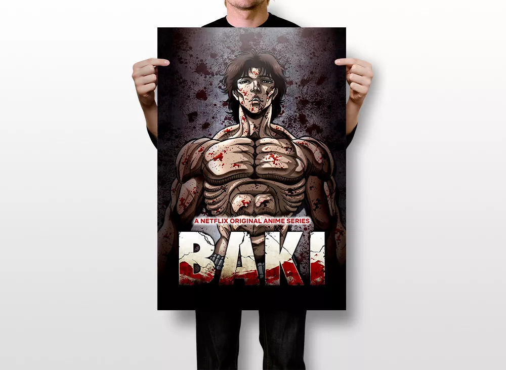 Anime - Baki - The Grappler Wall Poster – Epic Stuff