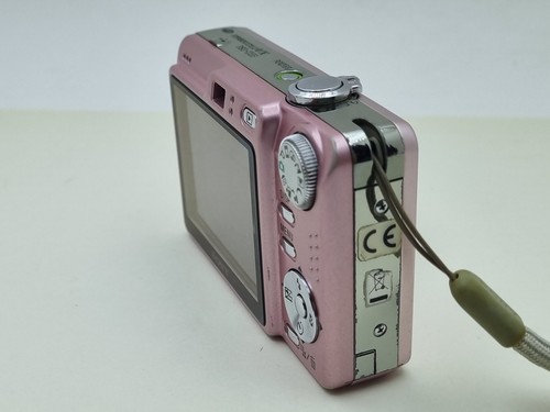SONY CYBERSHOT DSC-W55 7.2MP DIGITAL CAMERA - Pink Working Battery + Charger - Picture 11 of 14