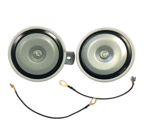 12V High Tone Disc Horn – 110dB Twin Spade – For Car, Bike, Van, Boat, Lorry