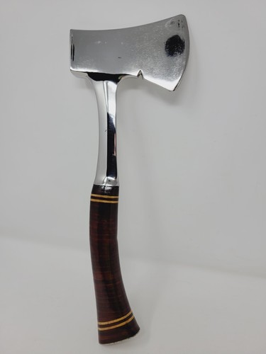 Vintage Estwing Single Bit Camp Axe Hatchet 24A Leather Handle Made in USA - Picture 2 of 11