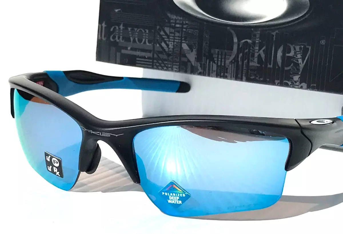 Oakley HALF JACKET 2.0 XL Mat Black PRIZM POLARIZED Deep Water