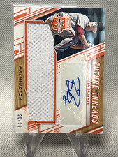 2019 Elite Extra Edition Ben Braymer Orange JERSEY RELIC AUTO RC /99 NATIONALS
