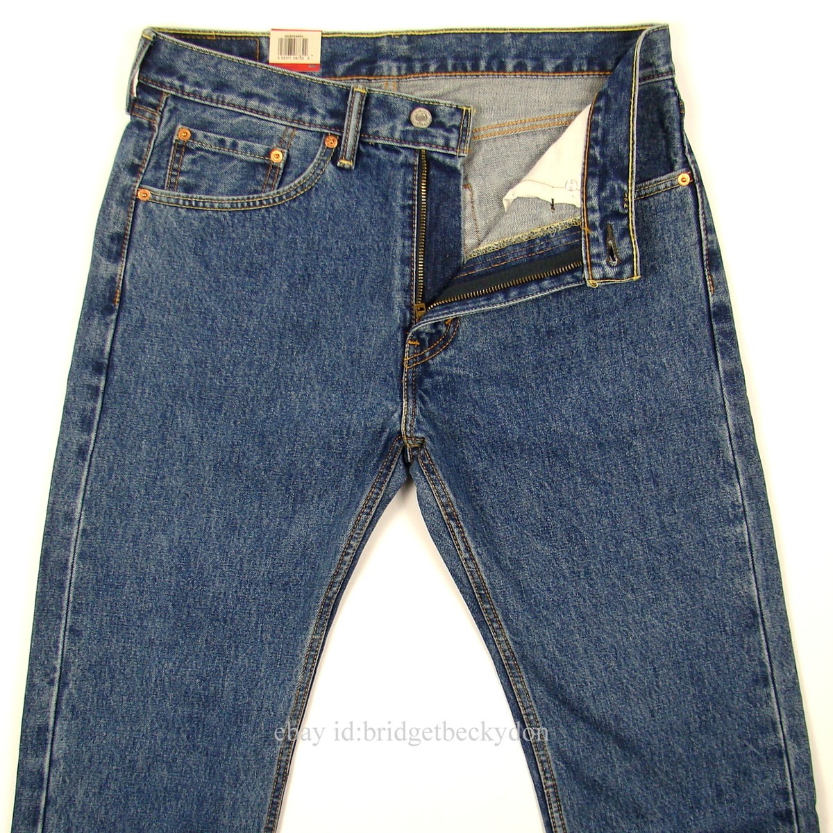 Levis 505 Jeans New Mens Regular Fit Straight Leg 29 30 31 32 33 34 36 38  40 42