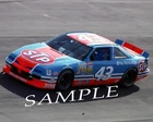 RICHARD PETTY 1990 #43 STP PONTIAC RACING ON TRACK 8X10 GLOSSY PHOTO #W7