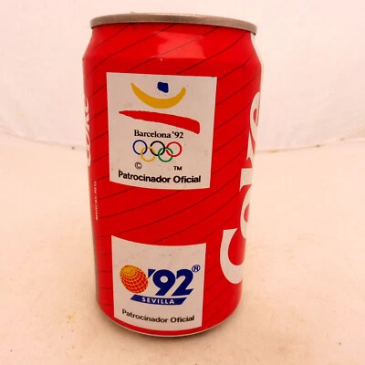 COCA COLA® CANETTE VIDE J.O BARCELONA 92 ESPAGNE 1993 - Photo 1/4