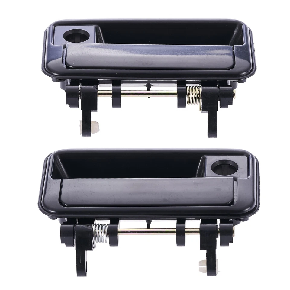 Door Handle Outer for Suzuki Swift 89-99 Set of 2 Black FRONT LEFT+RIGHT - image 4 of 4