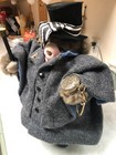 Collectable Bear Doll - With Cane & Gold Watch — photo 1