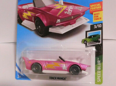HW778 HOT WHEELS TRACK MANGA HW SPEED BLUR  3/10 86/250 2019