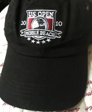 Pebble Beach 2010 U.S. Open Ltd. Edt. Black Cap, BNWOT + CB 2010 U.S. Open Polo!