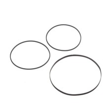 3x Replacement Turntable Belt Rubber Drive for Sharp GF-9191 GF-9292 GF-9494