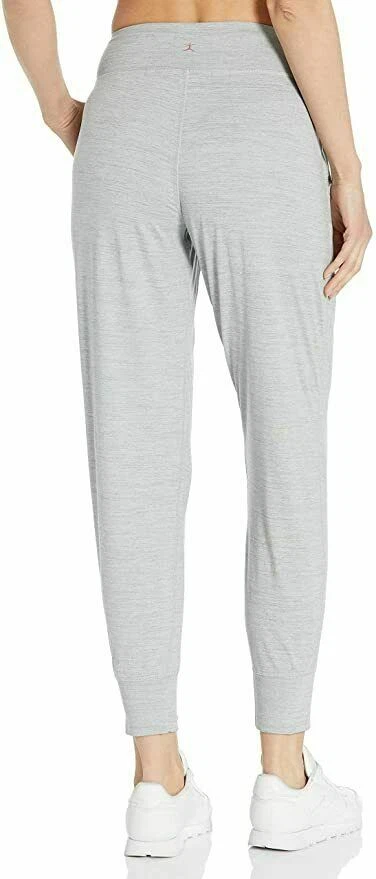 Danskin Women s Tech Stretch Jogger Pant Light Space Grey Large