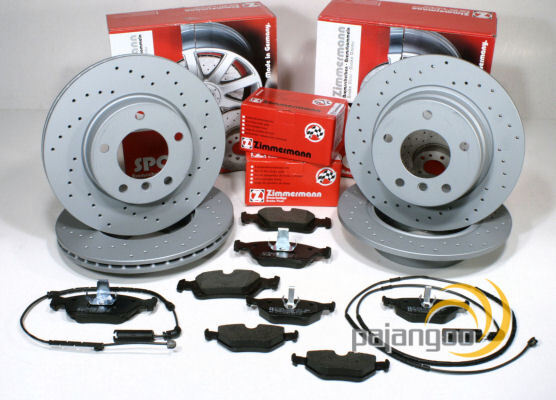 Zimmermann Bremsen Ø 307 Mm + Ø 280 Mm Vorne Hinten FüR Mini + BMW 1Er 2Er X1 X2-image
