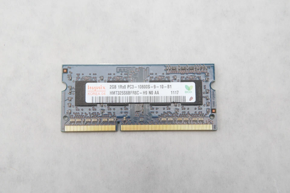 4x 2GB (8gb) Hynix1Rx8 PC3-10600S -9-10-B1 RAM Memory (HMT325S6BFR8C-H9) R21 - Image 2 of 4