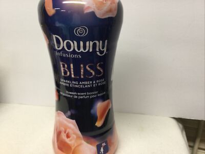 Downy Infusions Bliss Sparkling Amber Rose Wash Scent Booster Beads, 14.8 Oz.