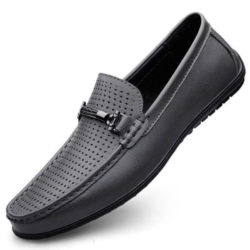 Mens Business Men Slip-on Shoes All-Match Shoes Loafers Handmade Driving Flats - Picture 14 of 32