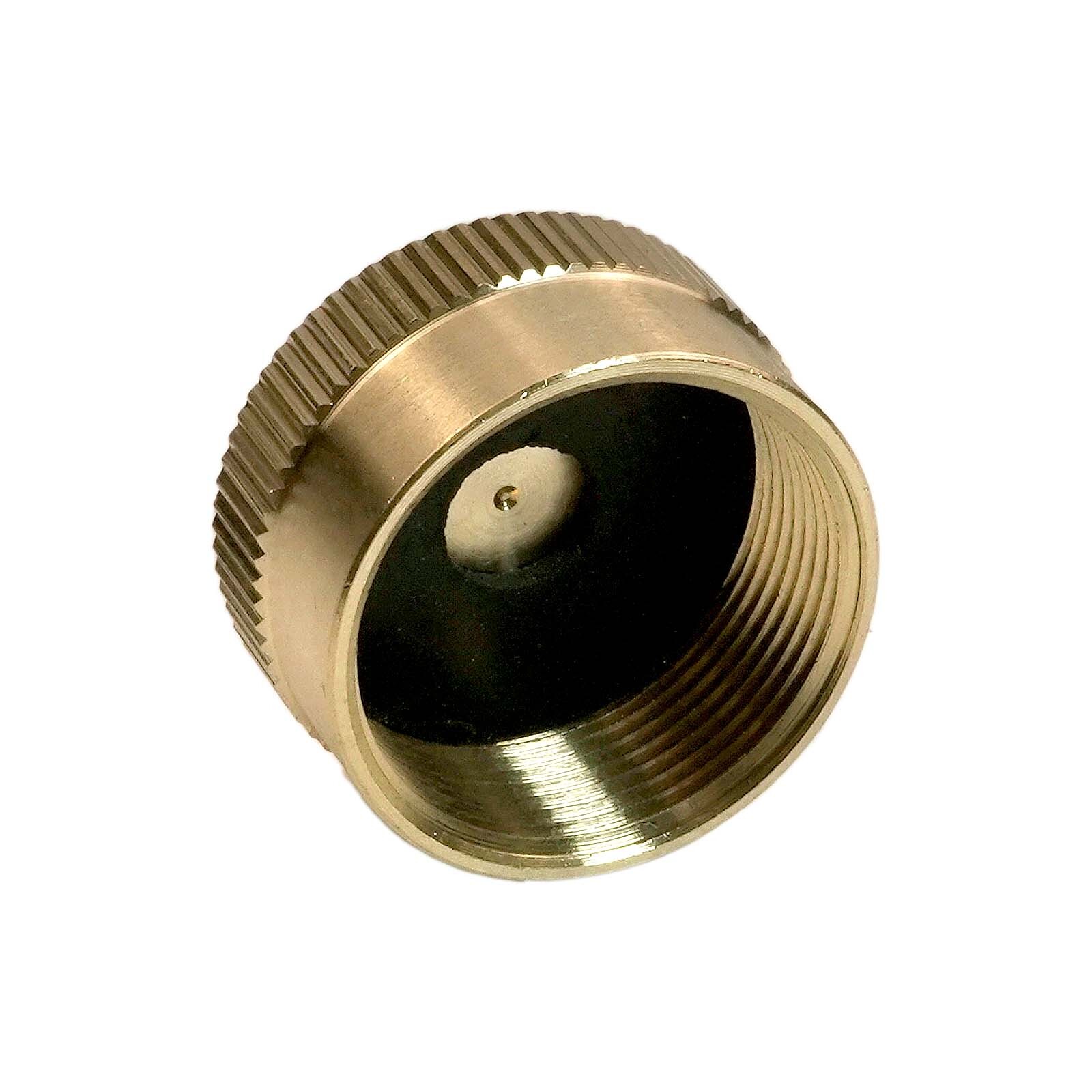 25x Propane Bottle Cap Gas Tank Cylinder Protect Sealed Cap Brass Refill 1 LB