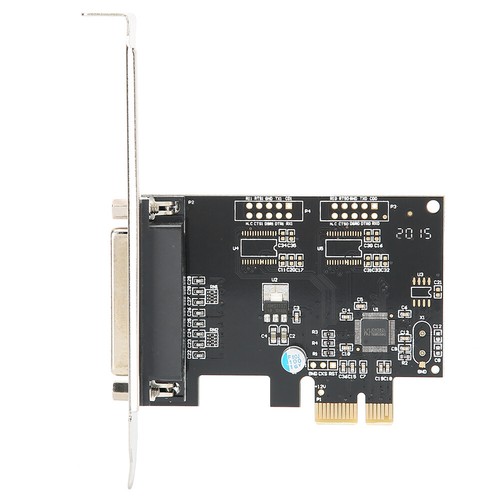 PCIE Parallel Port DB25 LPT Printer PCIE Express Card Converter Adapter DB25 TOG - Afbeelding 9 van 12