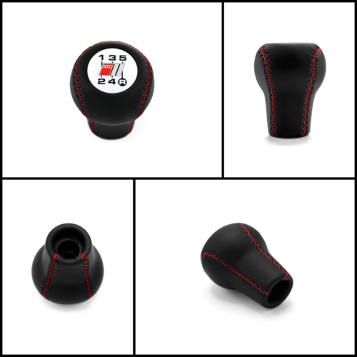 AUDI S SHIFT KNOB 5 SPEED A3 8L A6 C4 C5 A4 B5 B2 B3 COUPE B4 80 90 4000 5000S - Picture 1 of 6