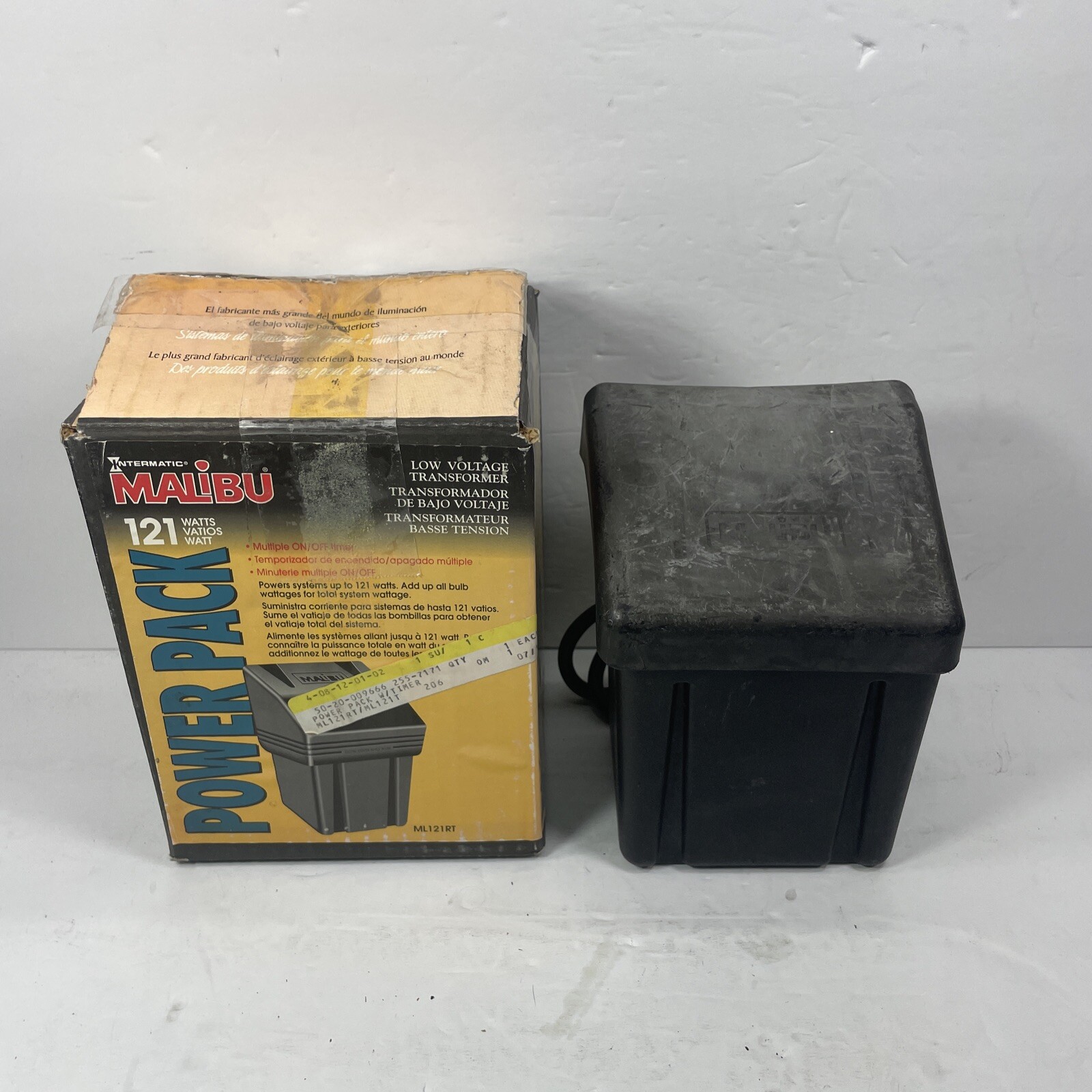 Intermatic Malibu ML121RT 120V IN/12V OUT 121W AC Low Voltage Power