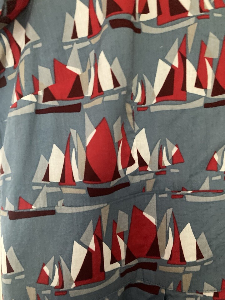 Beautiful Seasalt Lottie Dress Yachts Pattern Size 16 Brand New With