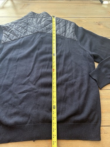 JOHNNIE - O GAMBLE gesteppte Hybrid-Jacke durchgehender Reißverschluss Wake marineblau Gr. XXL $ 248 - Bild 7 von 10