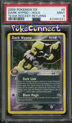 オネスト　ホロ　PSA9 PSA 9 MINT Pokemon Dark Hypno Holo Rare 2004 ex Team Rocket