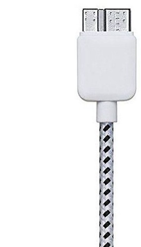3.0 USB Fabric Braided data Sync Charger Cable FOR samsung GALAXY S5 & NOTE 3 - Picture 9 of 22
