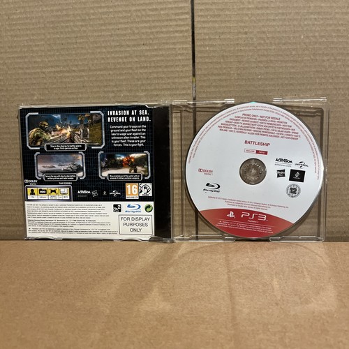 BATTLESHIP Sony PlayStation 3 Promo Copy Press KIT PAL VideoGame PS3 ‼️ RARE - Picture 2 of 2