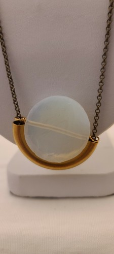 OPALIT SONNE UND MOND HALSKETTE - Bild 4 von 4