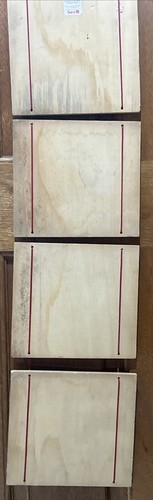 Vintage Beatrix Potter Collection Italy Wooden Growth Chart Bunny Fox Frog - Picture 11 of 16
