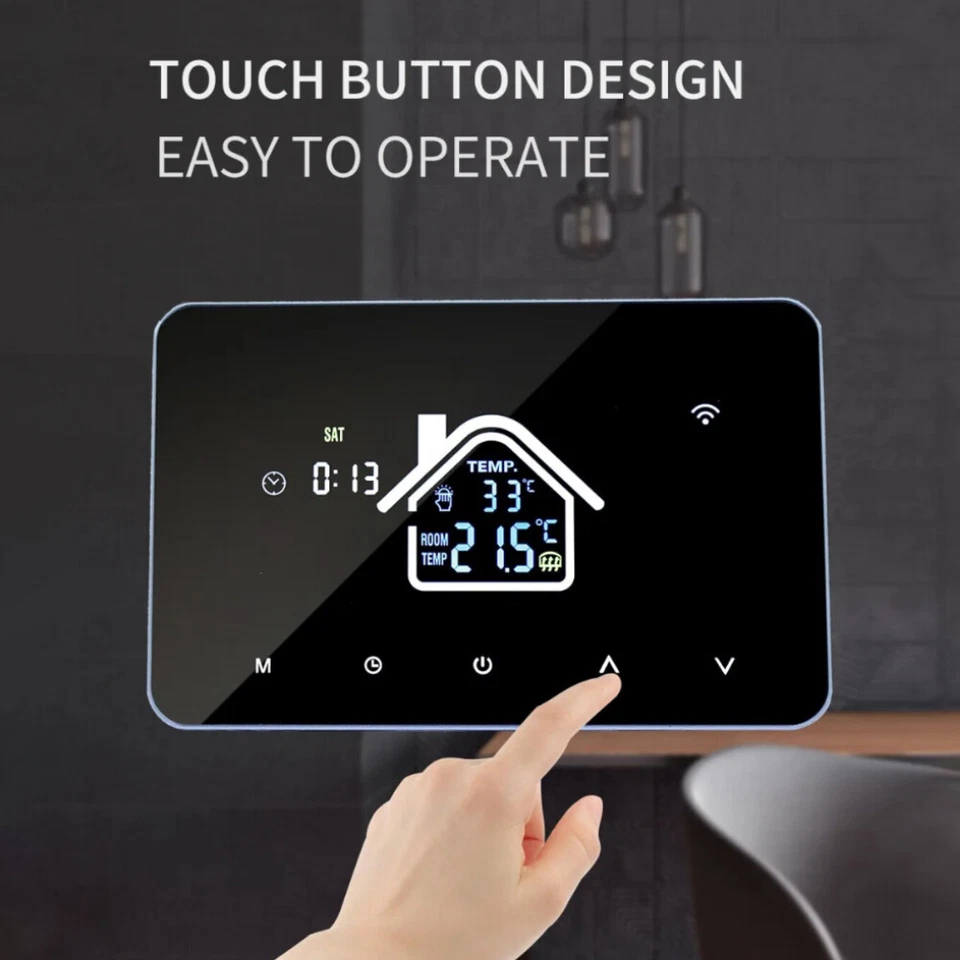 Tuya WiFi Smart Thermostat Raumthermostat Heizungssteuerung Fußbodenheizung 220V - Bild 4 von 4