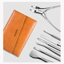 MR GREEN Pro Pedicure Ingrown Toenail Knife Blade Clippers Set German Stainless
