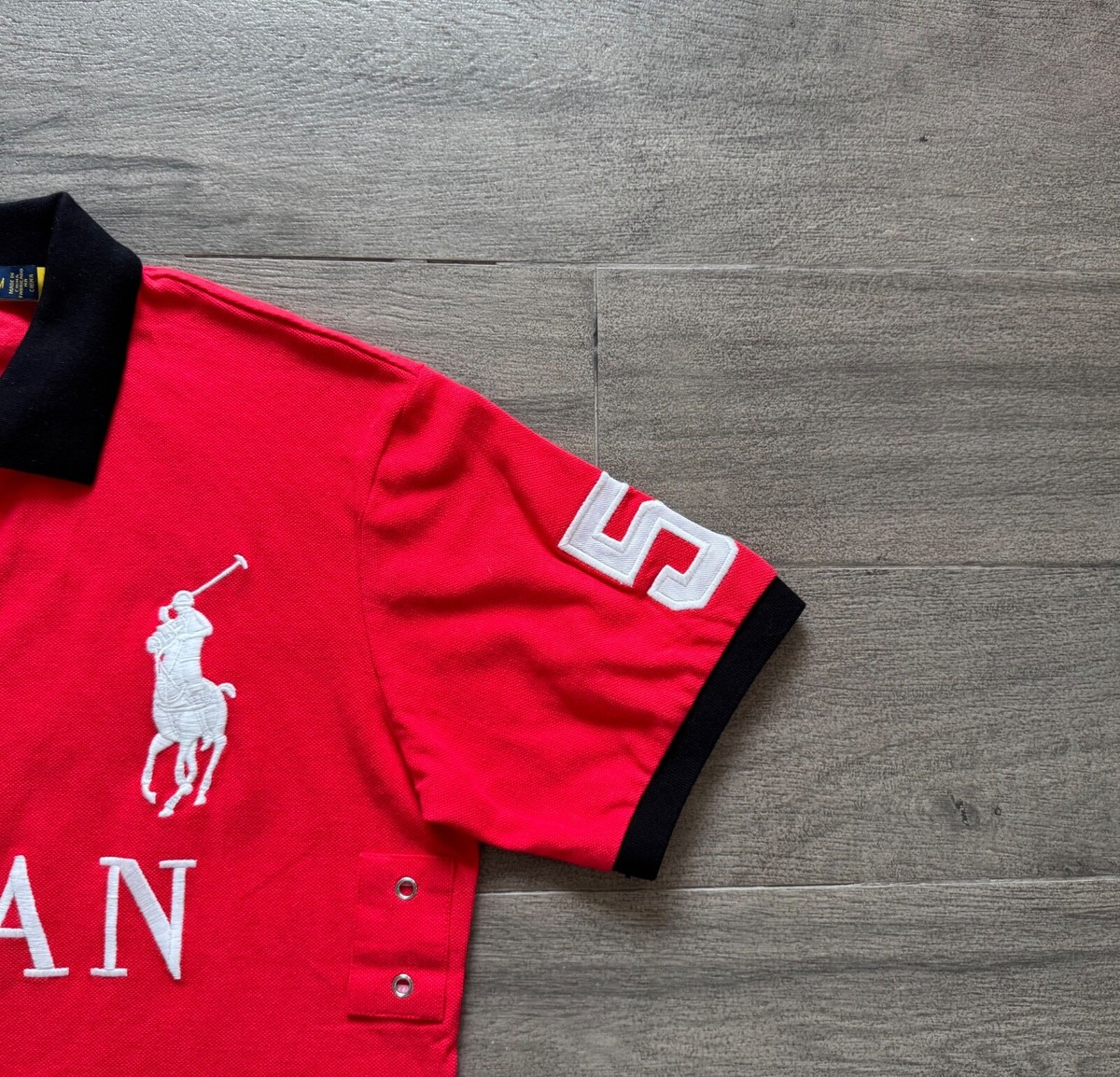 Polo Ralph Lauren Milan Italy #5 Polo Shirt Big Pony Chief