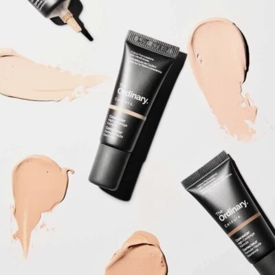 2 x The Ordinary Concealer 8ml Full Coverage SHADE 1.0N LIGHT Foundation Contour