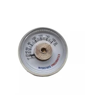 New Interstate Pneumatics G2100-160 Pressure Gauge 1/8 Back Mount Threads