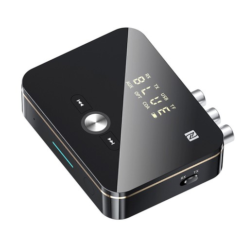 2 in 1 Transmitter Receiver Wireless NFC to 2RCA Stereo Adapter USB Bluetooth - Photo 11/12