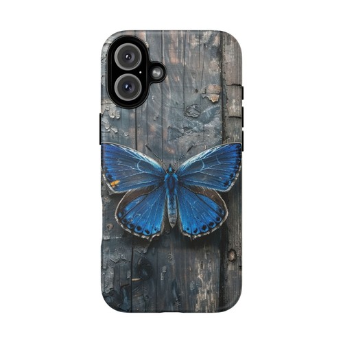 For iPhone | Samsung Galaxy | Pixel Phone Case - Blue Butterfly - 第 21/254 張圖片