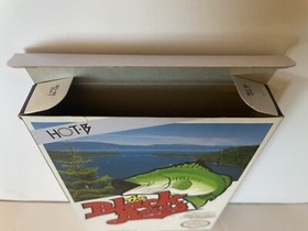 Black Bass complete box NINTENDO NES NO GAME with Booklet