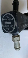 Garwin Oil Separator, Cessna 180, 182, PN 0750103-1 with Bracket NEW, Old Stock
